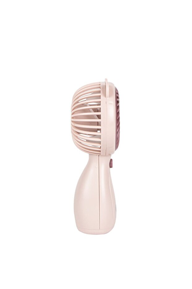 Şarjlı Mini El Vantilatörü Fn-60 Pembe - 3