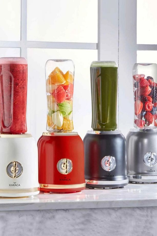 Retro Personal Kişisel Smoothie Blender Cream - 2
