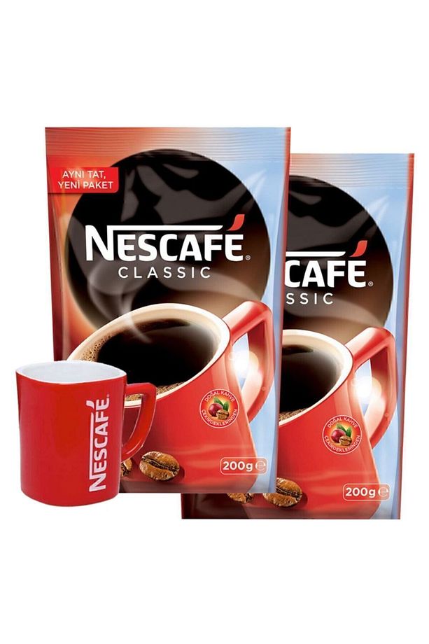 Classic Hazır Kahve ve Kupa  200 gr 2 Adet - 1