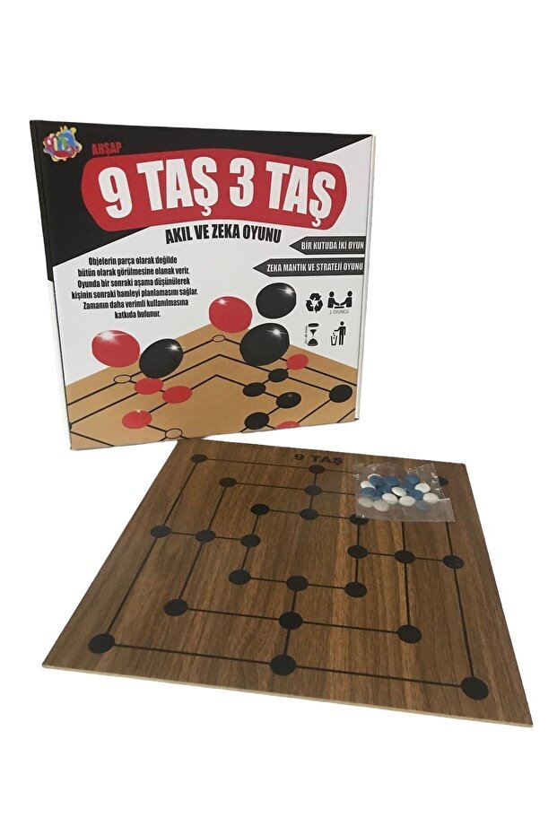 Ahşap 9 Taş 3 Taş - 3