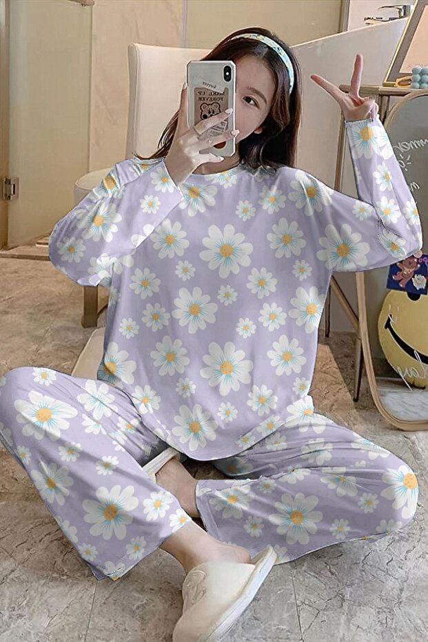 Long Sleeve Pajama Set GroovyGirl SuperSoft Basic Suprem
