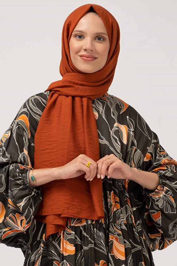 Ipekli Kiremit Şal - 2