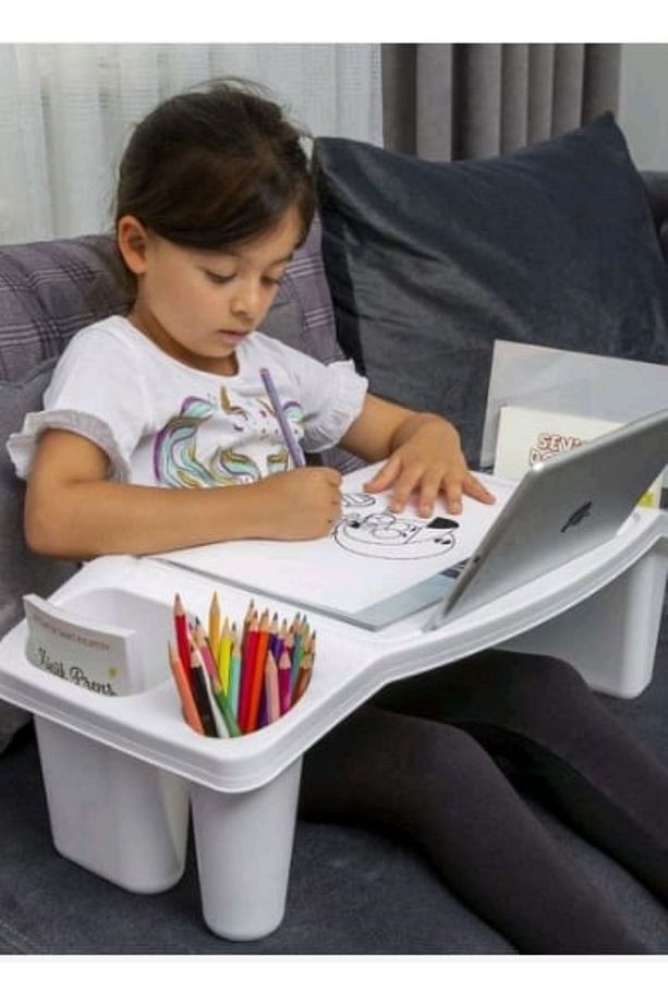 Sihirli Sehpa - Laptop Masası - Çalışma Masası - Ders Çalışma Masası - 2