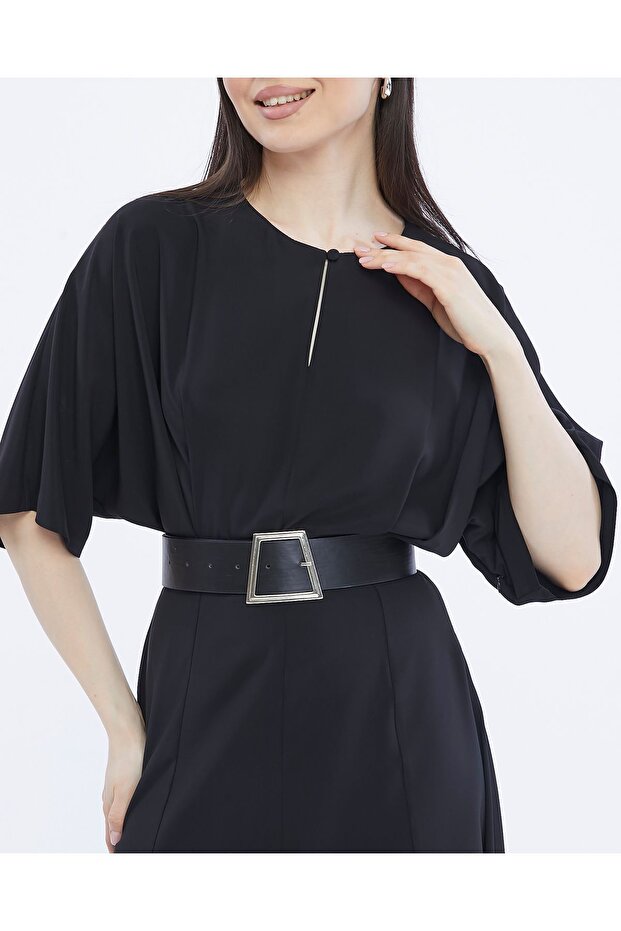 ťika Polyester Thick Fabric Dress - 3