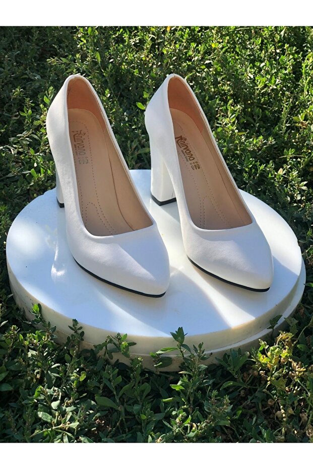9 cmThick Heeled Stiletto Shoes