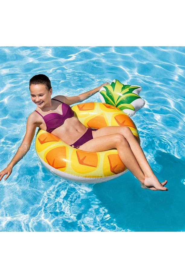 Ananas Simit -Şişme Ananas Simit-Deniz Şişme Ananas Simit-Deniz Simit Ananas-Simit Ananas 117x86 cm. - 1