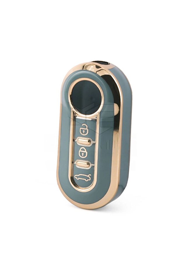 Fiat Doblo Ducato 3 Push Button Switch Case Nano Gray Gold Gold Color 1st Quality