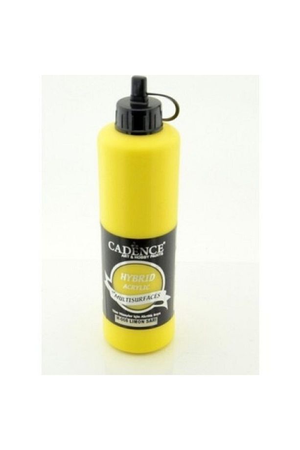 H-008 Limon Sarı Hybrid Multisurfaces Akrilik Boya 500 ml - 1
