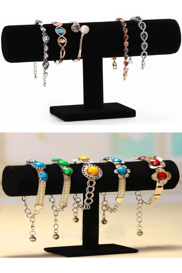 Desktop Jewelry Necklace Bracelet Bracelet Watch Imprint Jewelry Stand Organizer Organizer