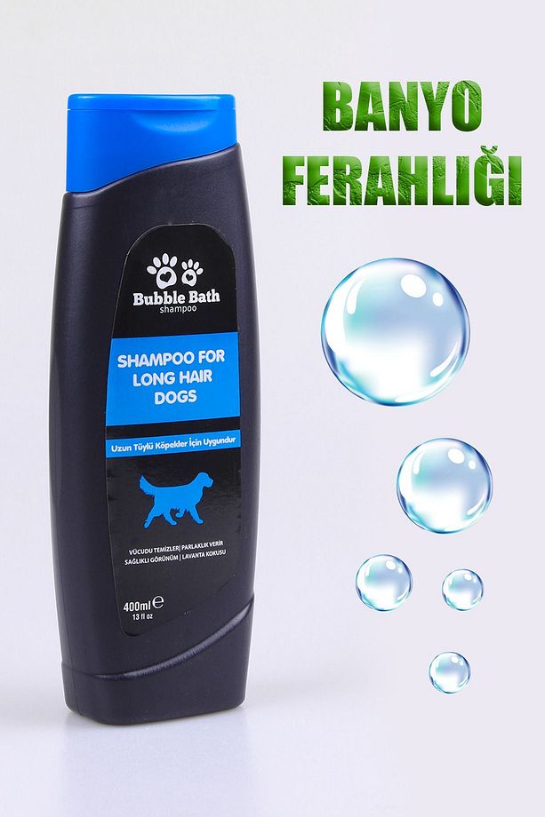 Bath Uzun Tüylü Köpek Şampuanı 400 Ml - 1