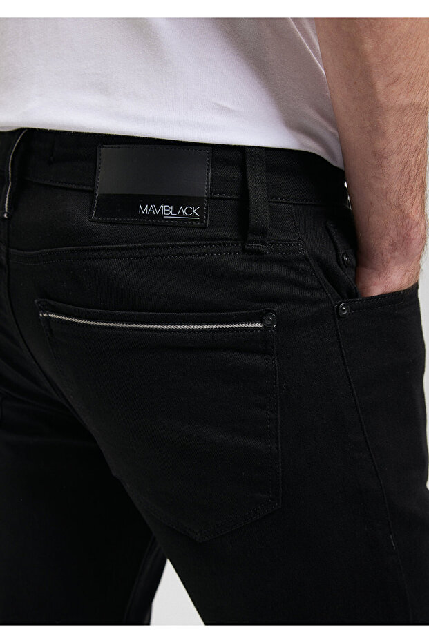 Pierre Schwarz Schwarze Jeanshose 0020932936 - 7