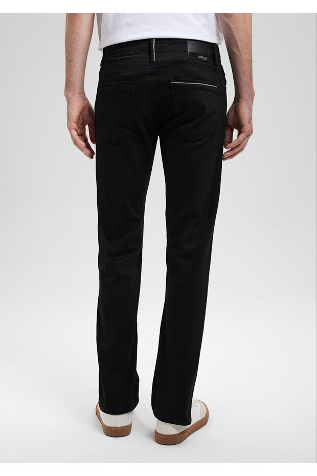 Pierre Schwarz Schwarze Jeanshose 0020932936 - 4