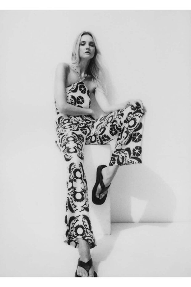 Backless Halter Neck Jumpsuit - 7