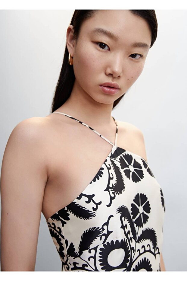 Backless Halter Neck Jumpsuit - 5