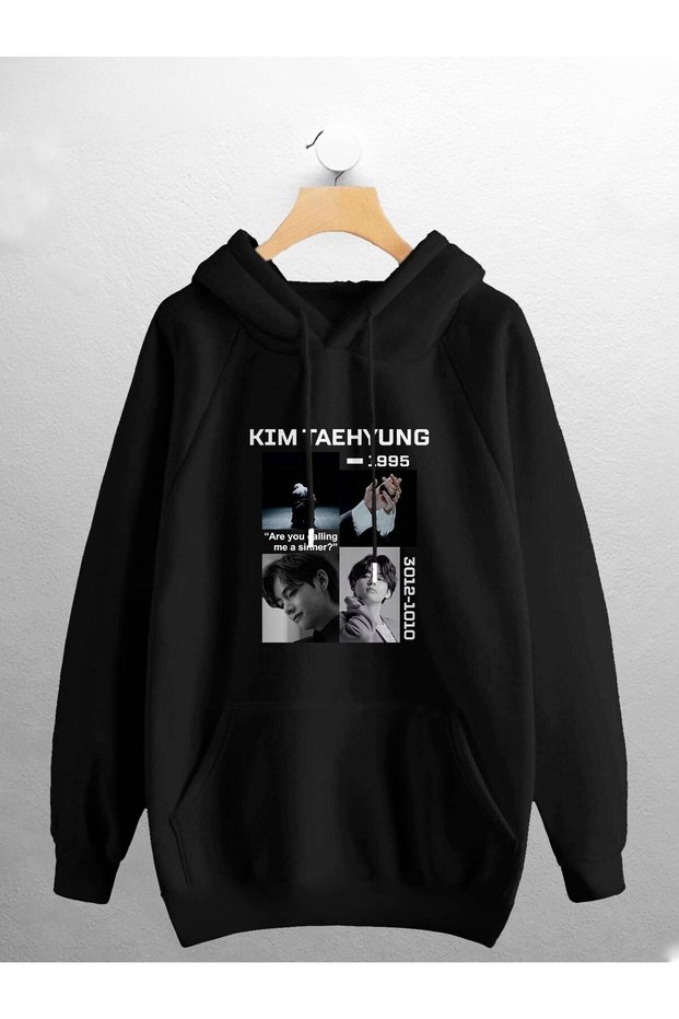 Unisex Women Men Kim Taehtung Bts Printed Sweatshirt