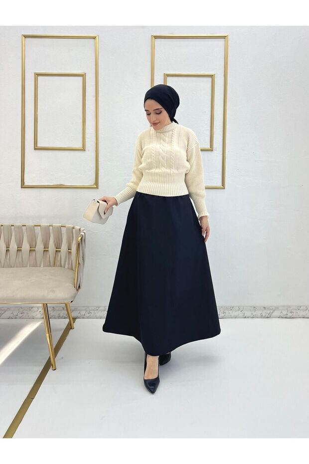 تنورة توفتا واسعة - 2