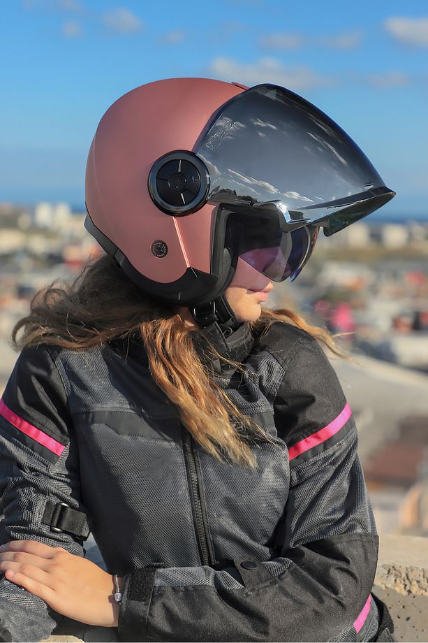 CLASSY MAT GOLD PEMBE KASK - 1