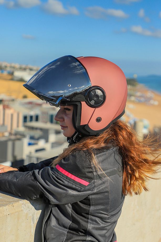 CLASSY MAT GOLD PEMBE KASK - 5