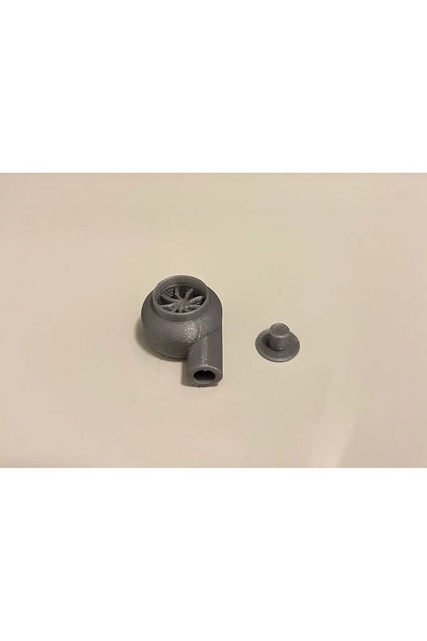 2 Adet Turbo Motor Tasarımlı Terlik Süsü - 3