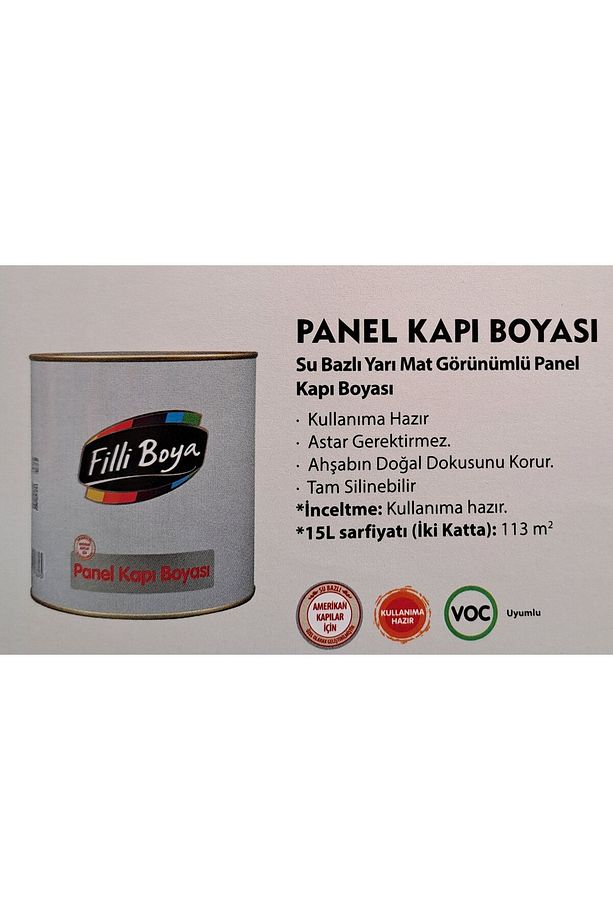 FİLLİ PANEL KAPI BOYASI 2.5 LT - 1