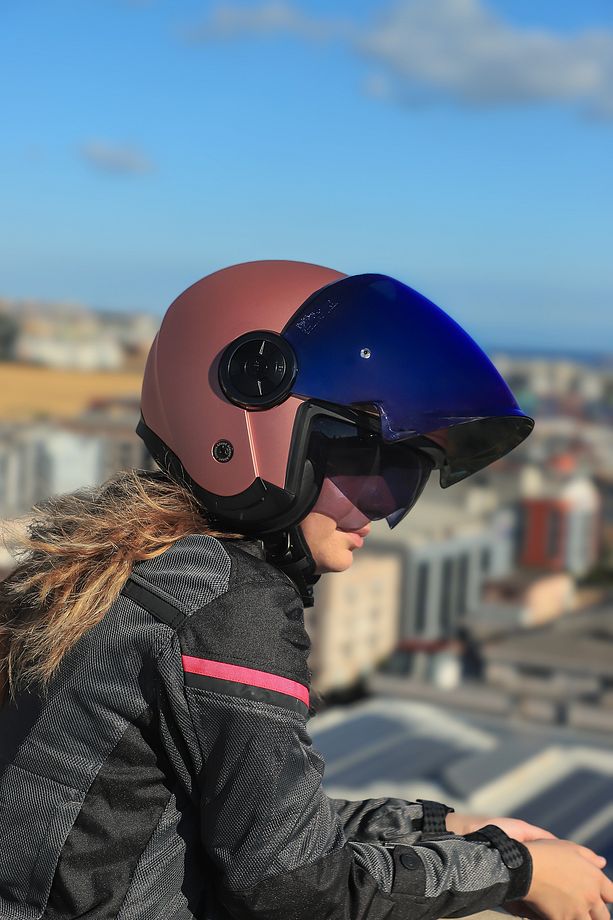 CLASSY MAT GOLD PEMBE KASK - 1