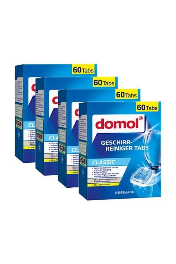 Bulaşık Makinesi Deterjanı Güçlü Formül 60'lı (4 Adet) - 1