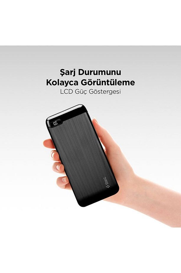 PowerSlim LCD PD 20.000 mAh Taşınabilir Şarj Aleti / Powerbank USB-C Giriş/Çıkış - 5
