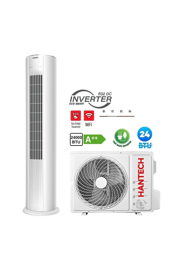 Eisturm A (Wİ-Fİ MONTAJ DAHİL) 24.000 Btu/h Salon Tipi Inverter Klima - 1