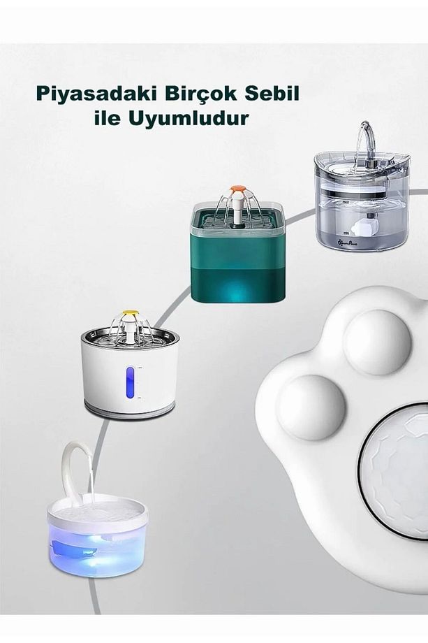 Kedi Su Pınarı Çeşmesi Akıllı Hareket Sensörü - 4