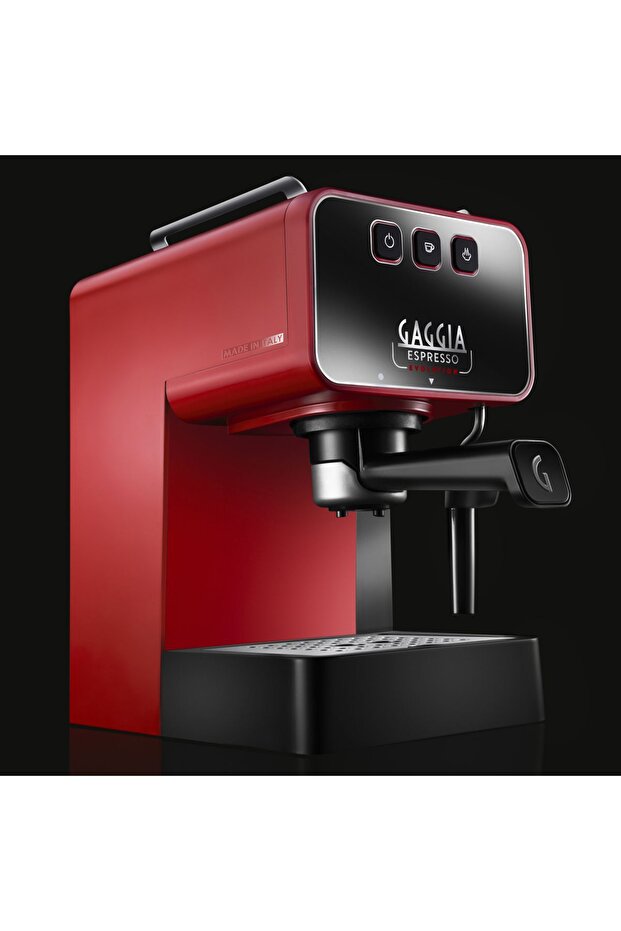 Milano Espresso Evolution Red Manual Machine - Eg2115/03 - 5