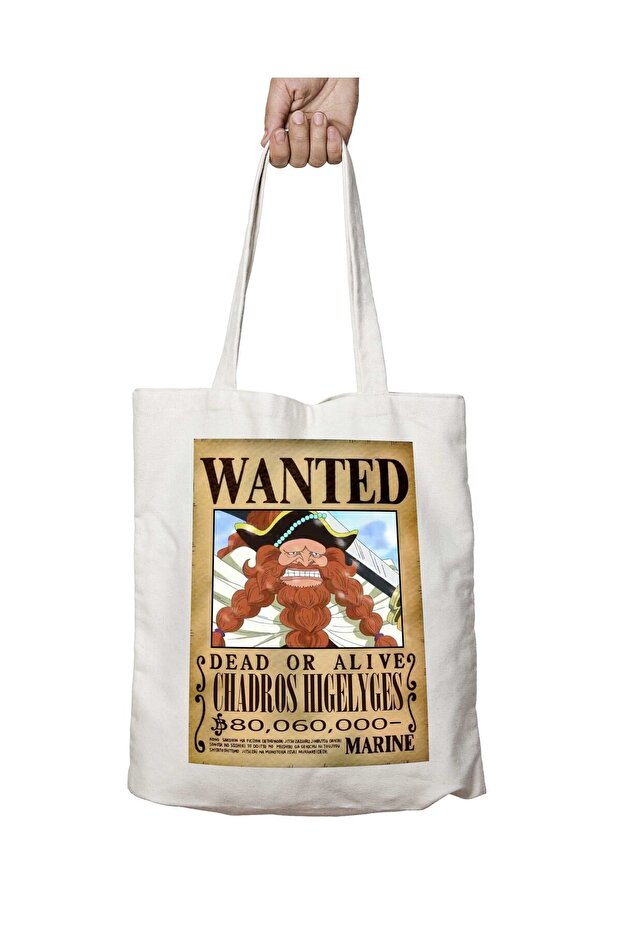 Wanted Chadros Higelyges - حقيبة كتف قابلة للغسل بنمط الرسوم المتحركة، تدوم على الجانبين