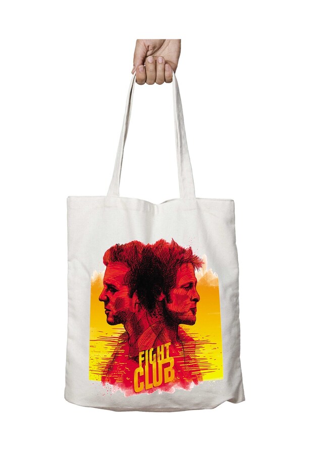 Fight Club Film Two Sides Permanent Printed Washable Bag