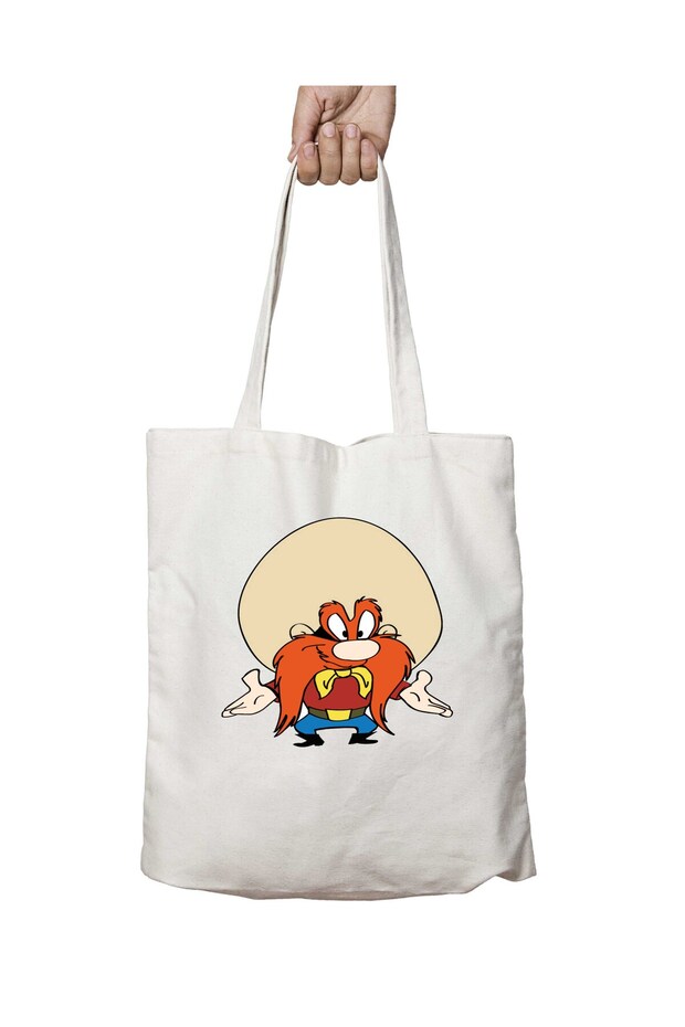 Yosemite Sam Bugs Bunny منقوشة - حقيبة دائمة قابلة للغسل