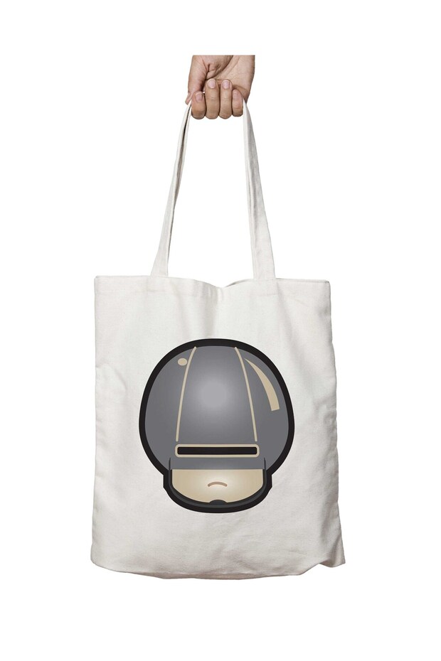Super Mario Mushroom Robocop - Two Sides Permanent Washable Bag