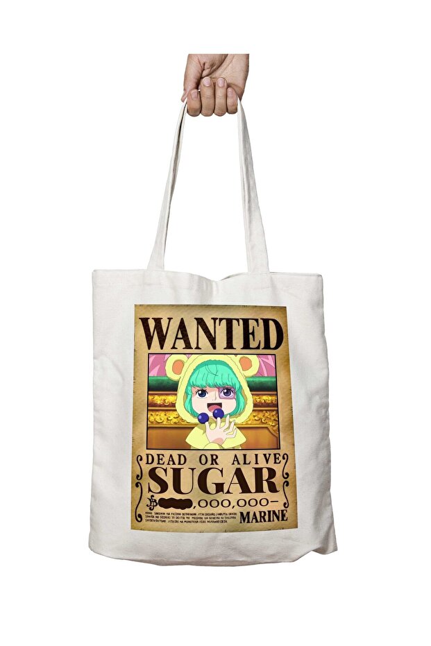 Sugar Wanted Anime - حقيبة قابلة للغسل مطبوعة على الجانبين