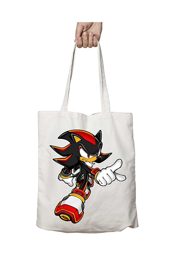 تصميم Sonic Sold - حقيبة قابلة للغسل مطبوعة على الجانبين