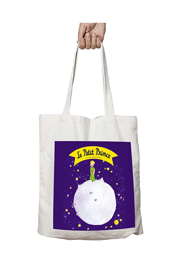 Le Petit Prince Little Prince Small Two-Sided Permanent Printed Washable Bag