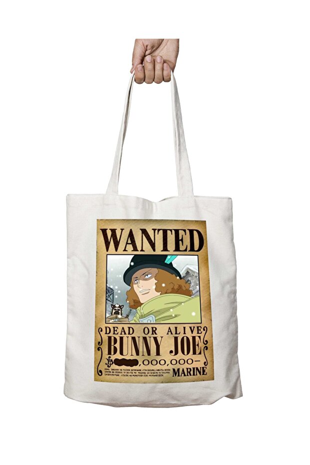 حقيبة Wanted Bunny Joe - حقيبة قابلة للغسل بنمط الرسوم المتحركة على الجانبين