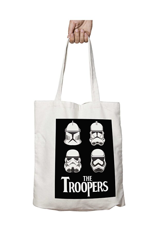 Star Wars the Troopers Stormtroopers Beetles Two-Sided Permanent Printed Washable Bag
