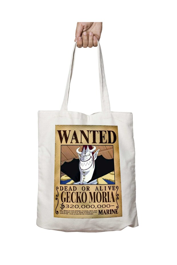 Gecko Moria Anime Pattern - حقيبة كتف دائمة قابلة للغسل على الجانبين