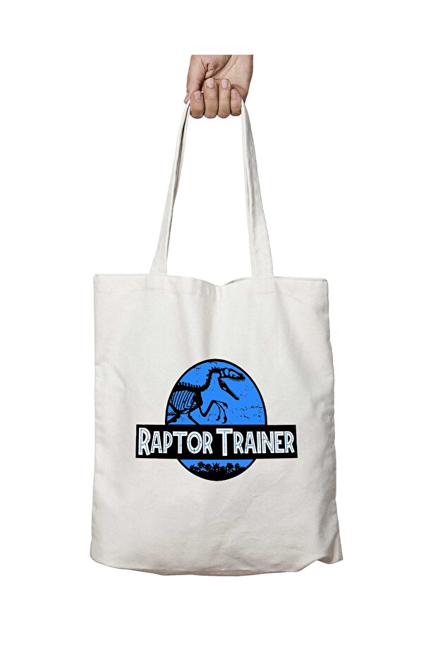Jurassic World Raptor Trainer - حقيبة قابلة للغسل بطباعة دائمة على الجانبين