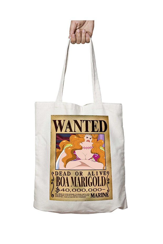 Wanted Boa Marigold Anime - حقيبة قابلة للغسل مطبوعة على الجانبين