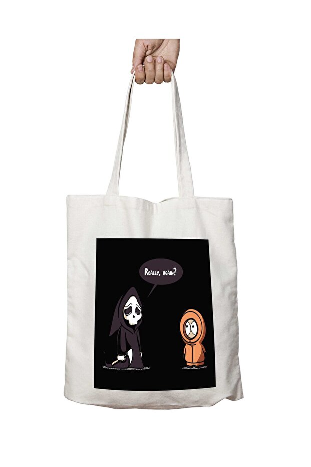 Friends Forever Kenny South Park Two-Sided Permanent Printed Washable Bag