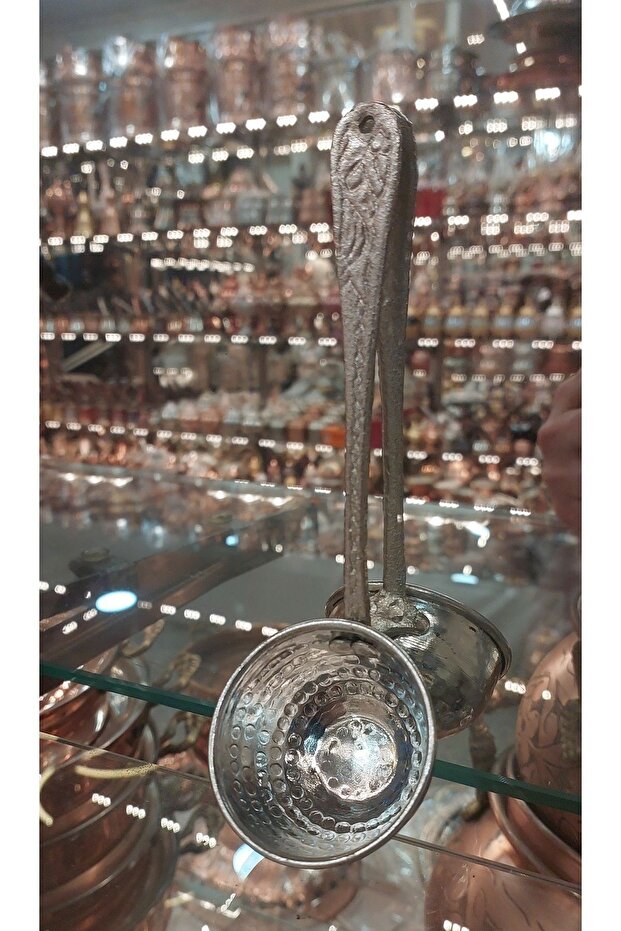Copper Scoop Copper Spoon Small Elegant Stylish Ayran Scoop