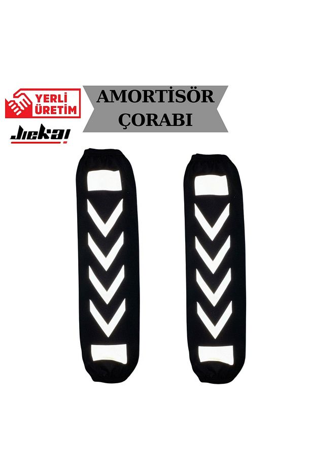 JK201 ÜNİVERSAL AMORTİSÖR ÇORABI REFLEKTÖRLÜ - 1