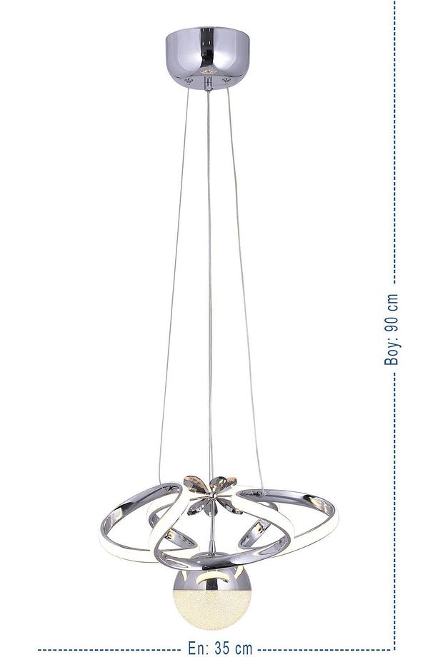 HİRA LED AVİZE YENİ MODEL LED AVİZE SARKIT LED AVİZE - 2