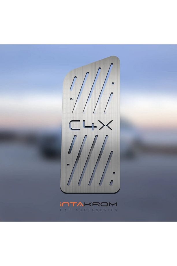 Citroen C4X Krom Ayak Dinlendirme Pedalı 2021 ve Üzeri - 4