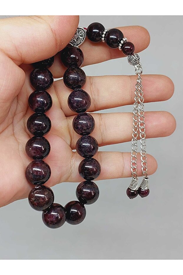 Lal (garnet - granat) stone 17-piece efe tesbih 12mm (52866)