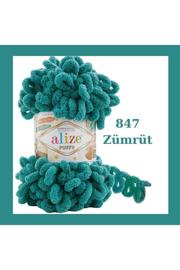 Puffy El Örgü İpliği 100 gr 9 Mt - 1