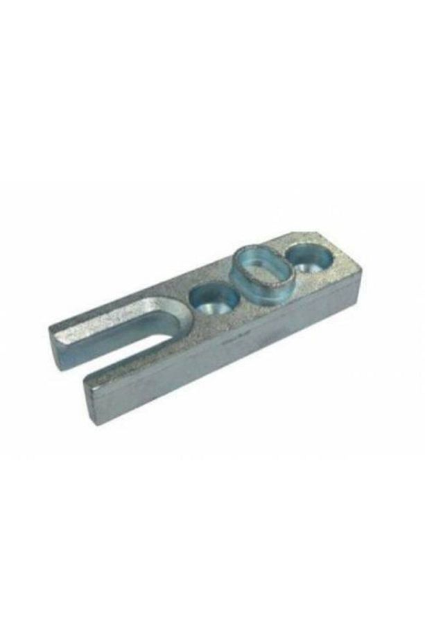 Pimapen Pvc Sürme Ispanyolet Karşılığı Sürgülü Kapı Pencere Kilit Karşılık Sürmeli Kapı 10 Adet - 1